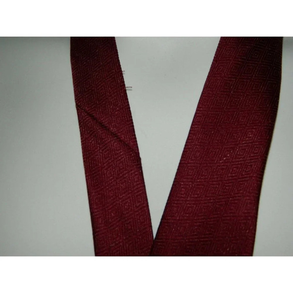 Saxophone Musical Notes Sheet Instrument E. Graziano Men's Necktie Tie 57" Long - Picture 3 of 4